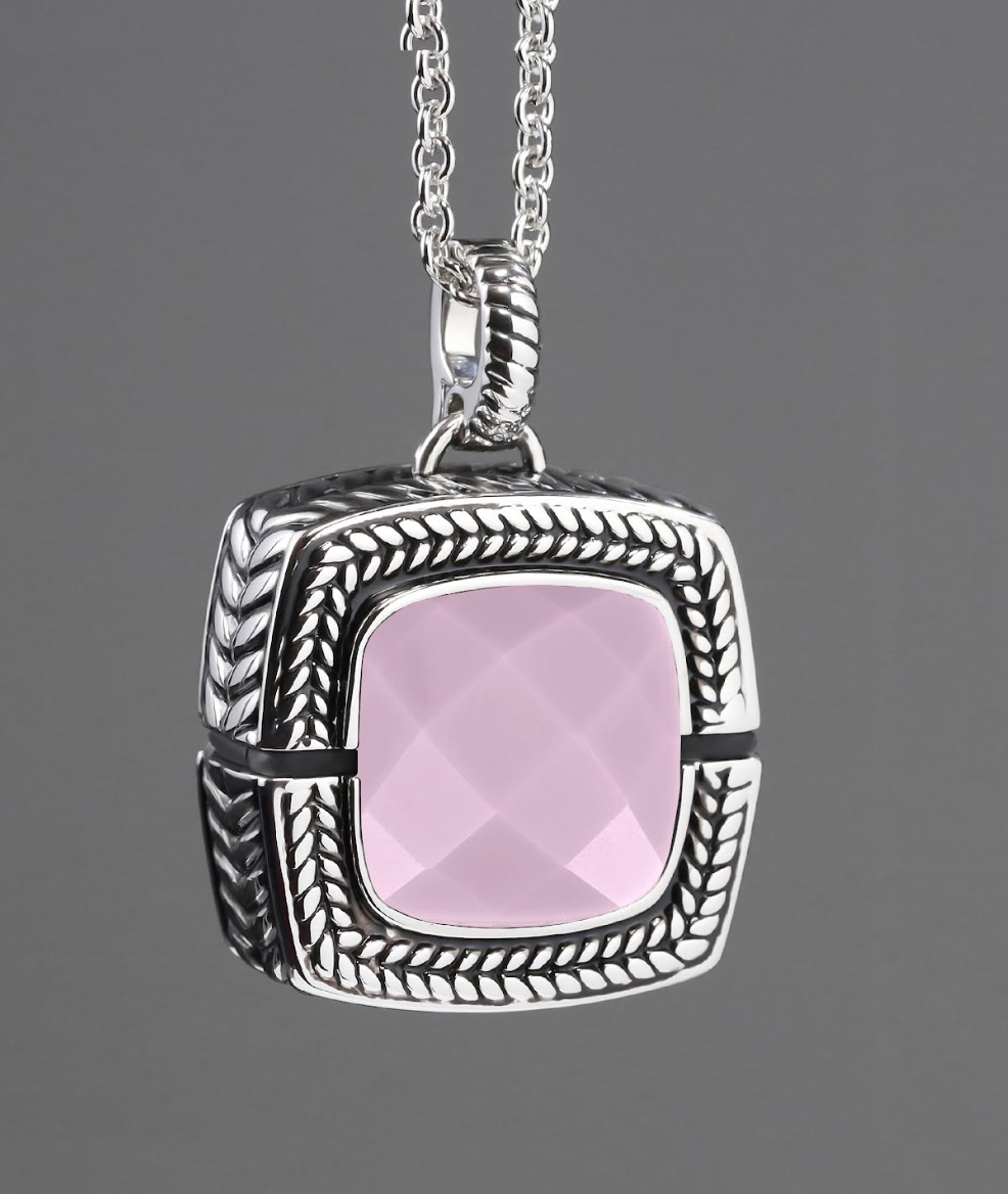 Sally Rose Pink/Rhodium